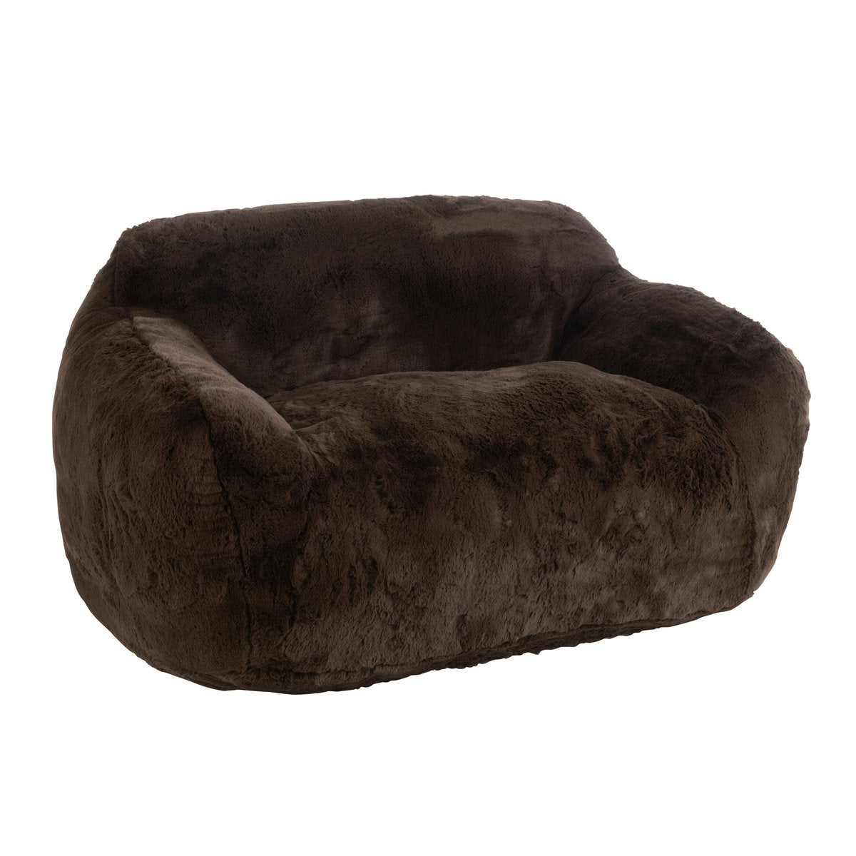 J-Line Sofa Cutie Polyester Bruin Large