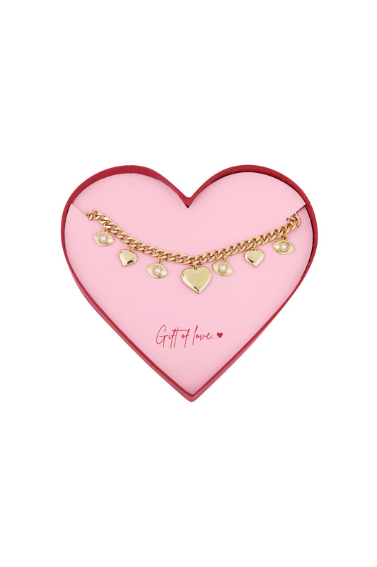 gift of love stainless steel eyes on you ketting