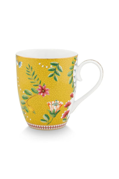 Pip Studio mok L La Majorelle geel 350ml