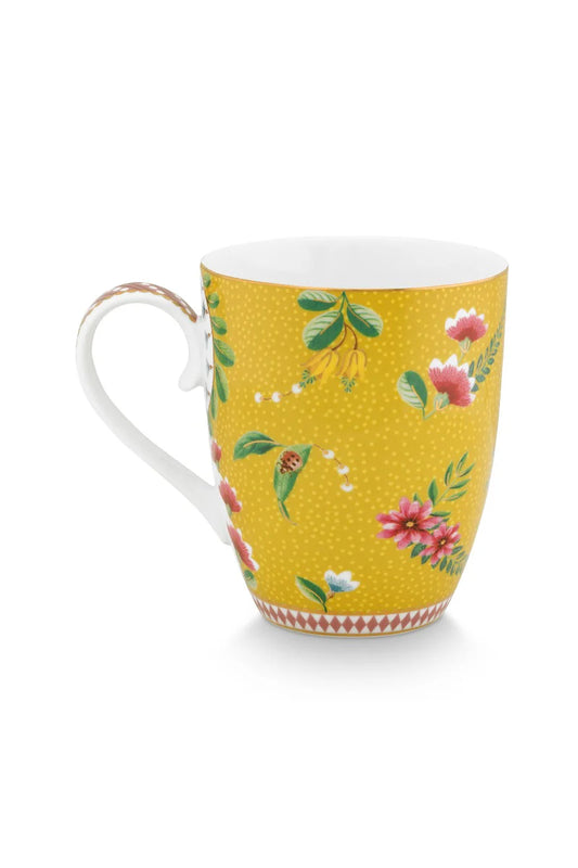 Pip Studio mok L La Majorelle geel 350ml