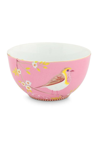 Pip Studio Kom Early Bird roze 15cm