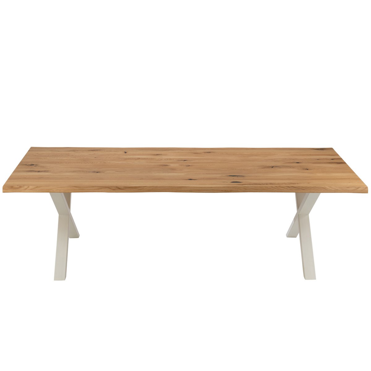 J-Line tafel Poten Kruis - metaal - wit