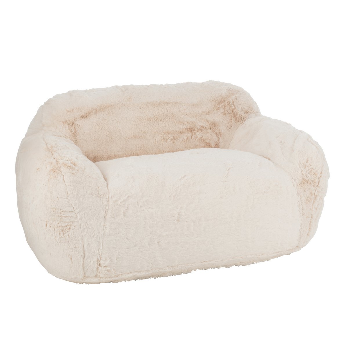 J-Line Sofa Cutie Polyester Creme Large