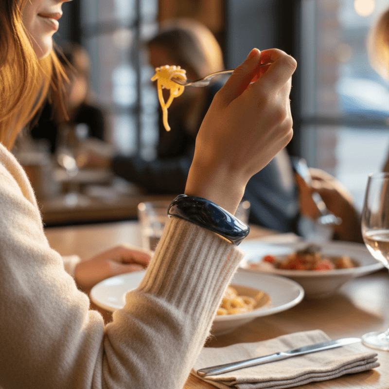 Damesarmband acryl gevlamd Diverse kleuren