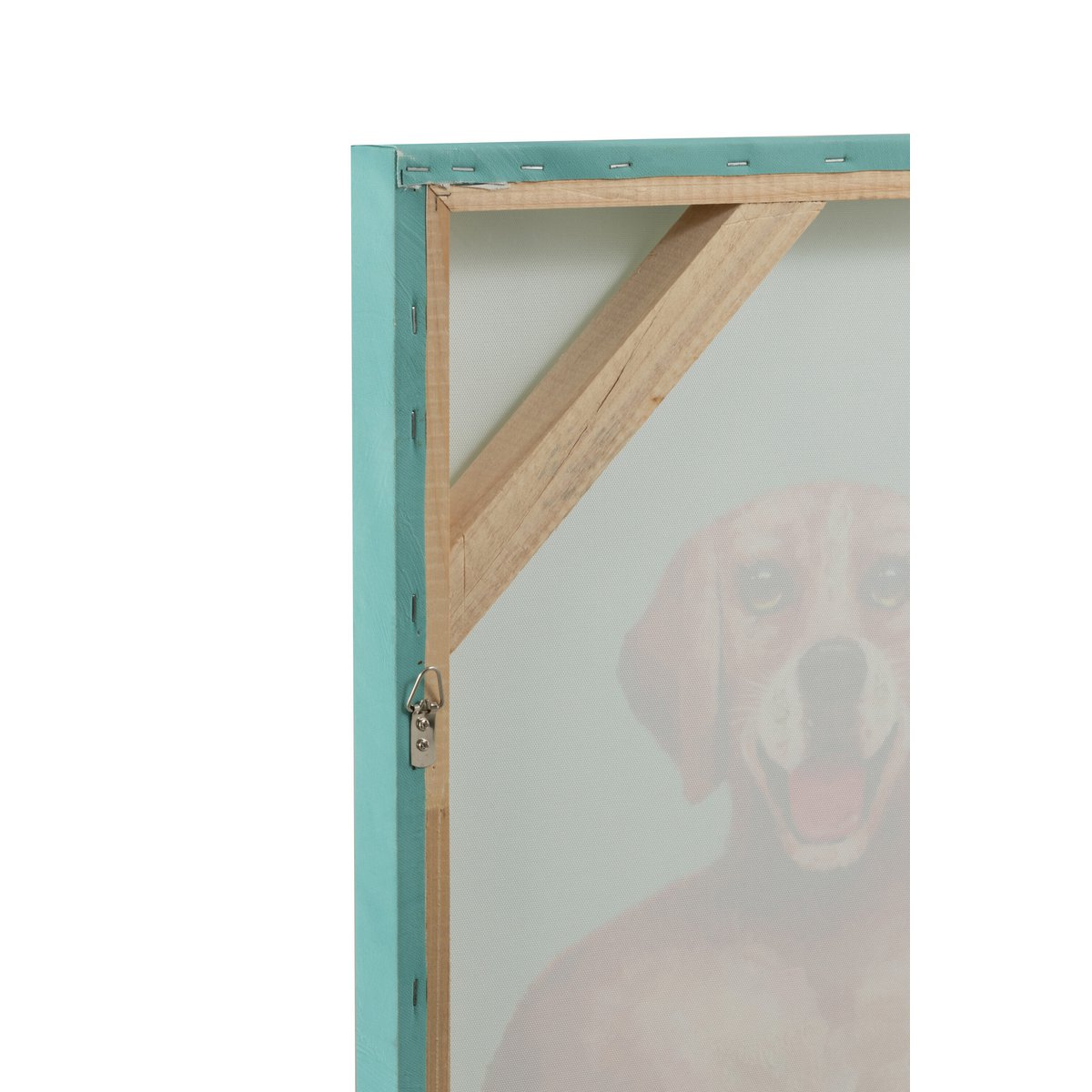 J-Line wanddecoratie Honden Zwemshort - canvas/verf - mix