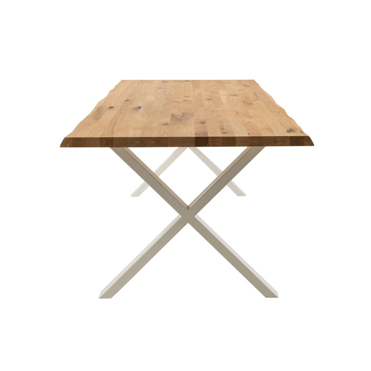 J-Line tafel Poten Kruis - metaal - wit