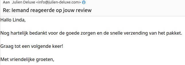 review julien deluxe