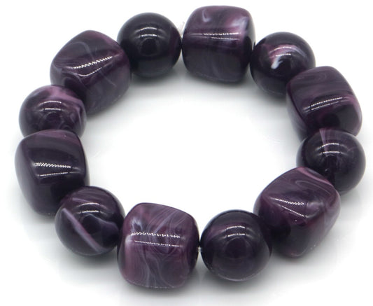 Musthaves Kralenarmband dames Paars