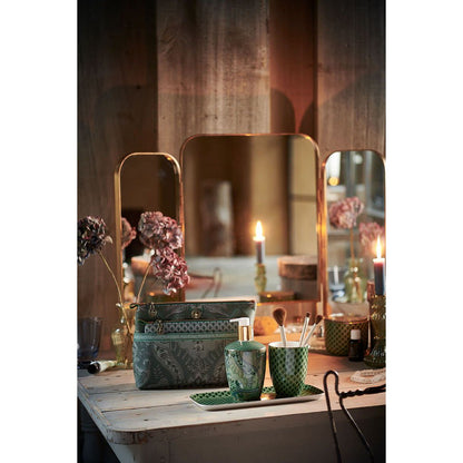 Pip Studio Set 3 Badkameraccessoire Kyoto festival groen decor