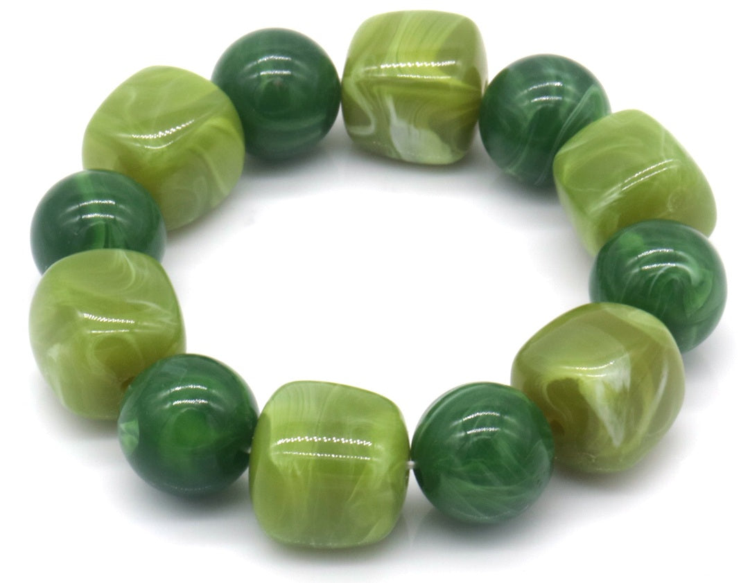 Musthaves Kralenarmband dames Groen
