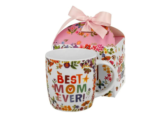 Duo Gift Mok 400ml BEST MOM in Geschenkdoos