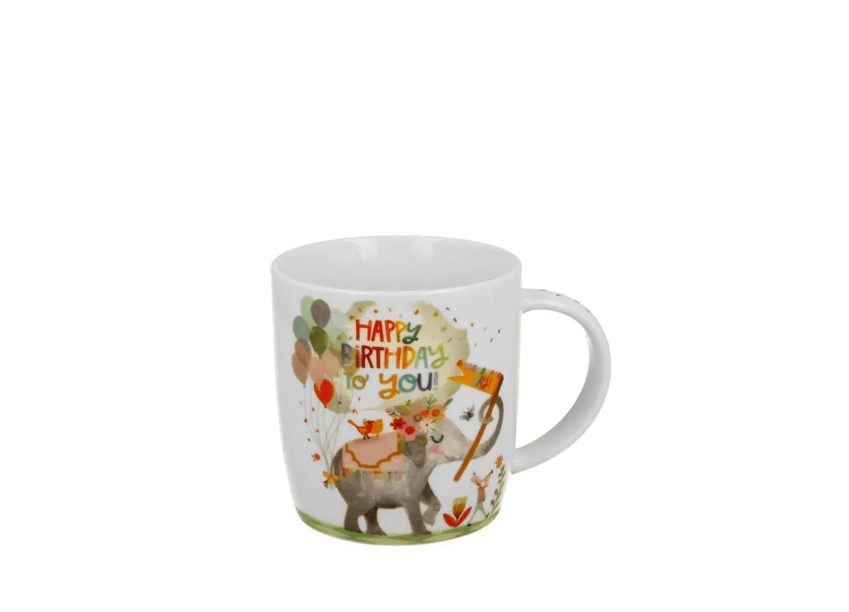 Duo Gift Mok 400ml Happy Birthday in Geschenkdoos