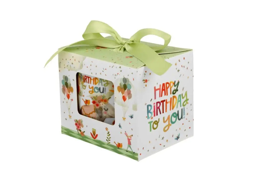 Duo Gift Mok 400ml Happy Birthday in Geschenkdoos