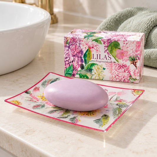 Fragonard Lilas Zeep & Eglantine Zeepschaaltje Cadeauset