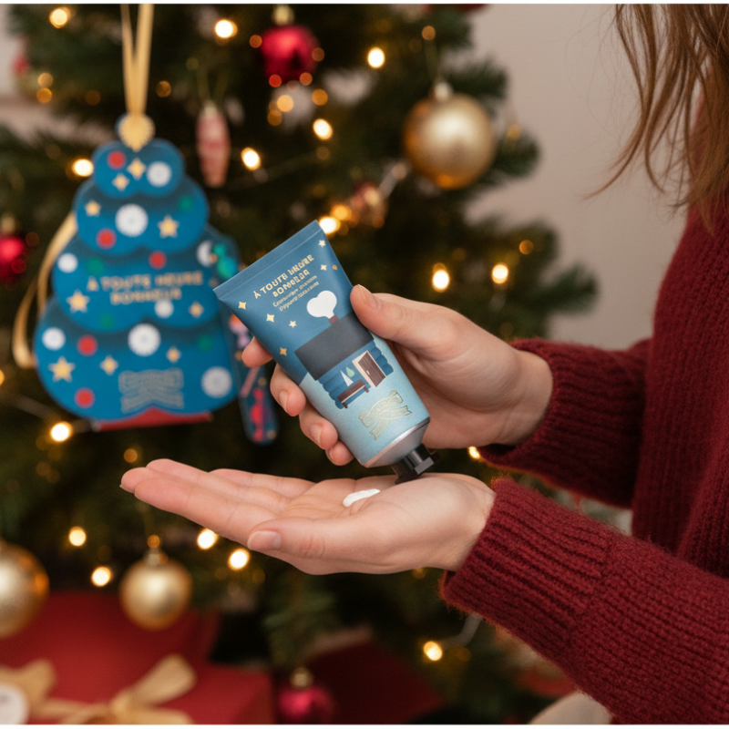Leuk kerstcadeau voor mama - Fragonard A toute heure bonheur handcrème en nagelvijltje