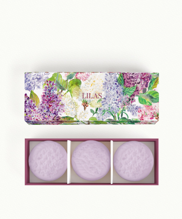 Fragonard Set van 3 Zepen Lilas 3x75gr