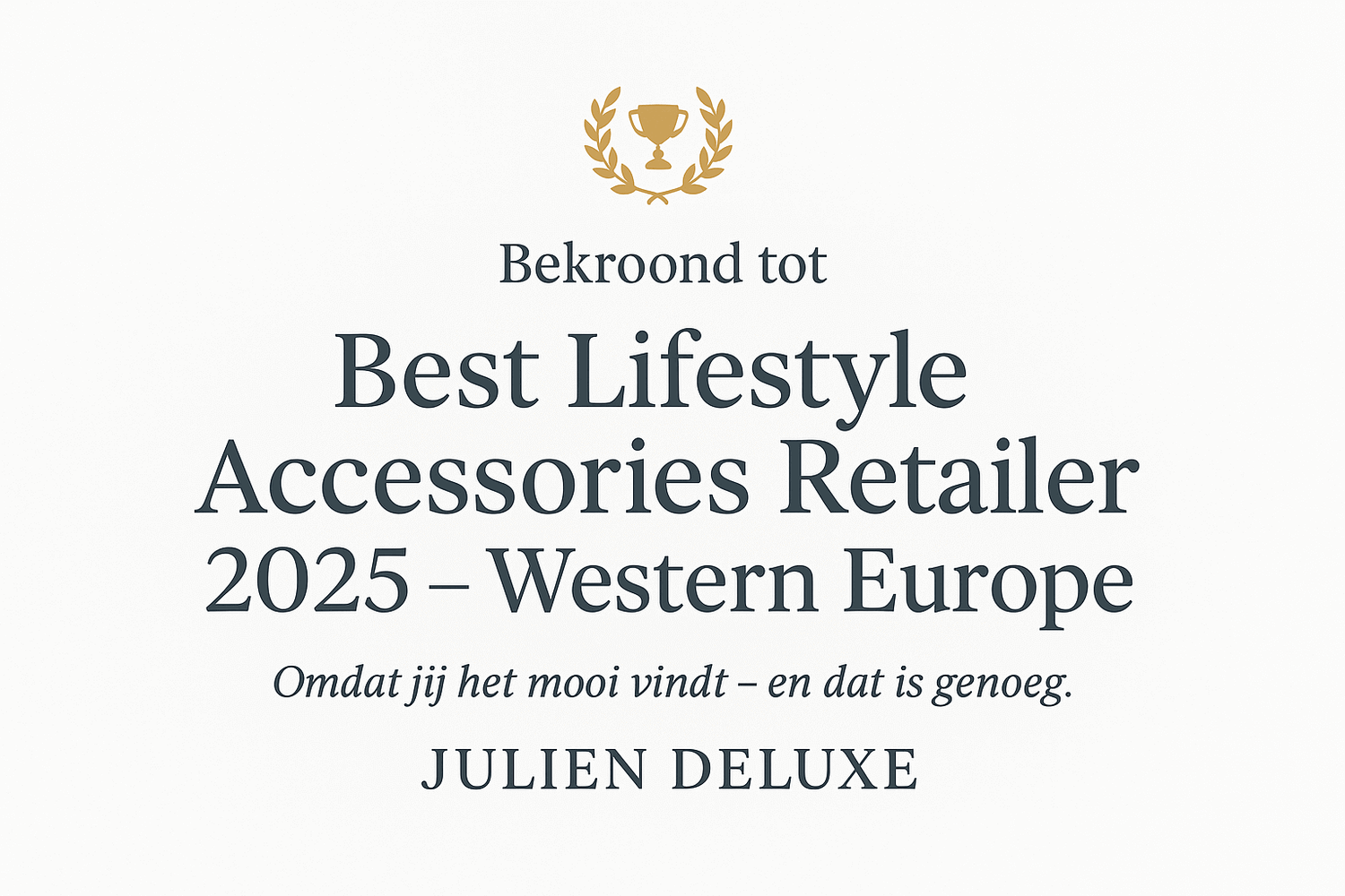 Beste Lifestyle Accessoires retailer 2025 West-Europa