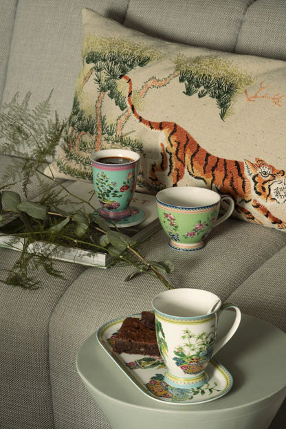 Maxwell & &Williams Mok met Onderlegger 300ml, Orchidee, in Geschenkdoos
