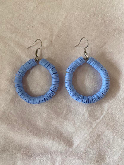 Julien Deluxe Oorbellen Katsuki kralen lila