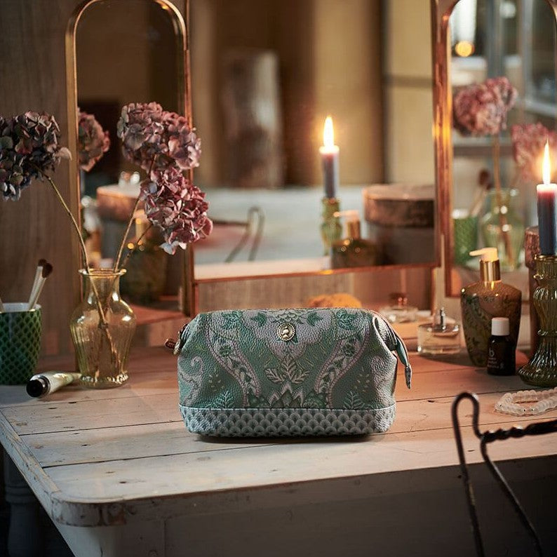 Pip Studio Toilettas Buidel Medium Kyoto Festival Groen 22.5x9.5x15cm