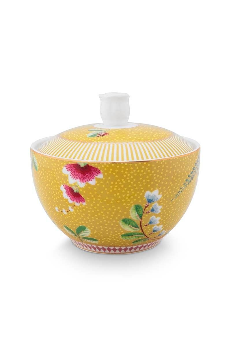 Pip Studio La Majorelle melk- en suikerset met schaaltje