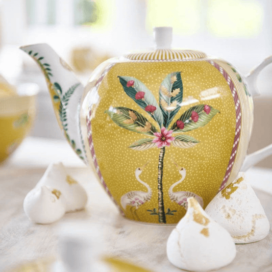 Pip Studio Theepot La Majorelle geel 1,6 liter