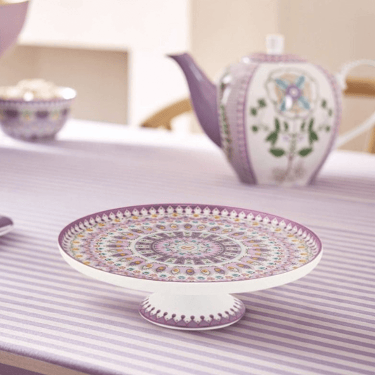 Pip Studio Mini Taartplateau op voet Lily & Lotus Moon Delight Multi 21cm