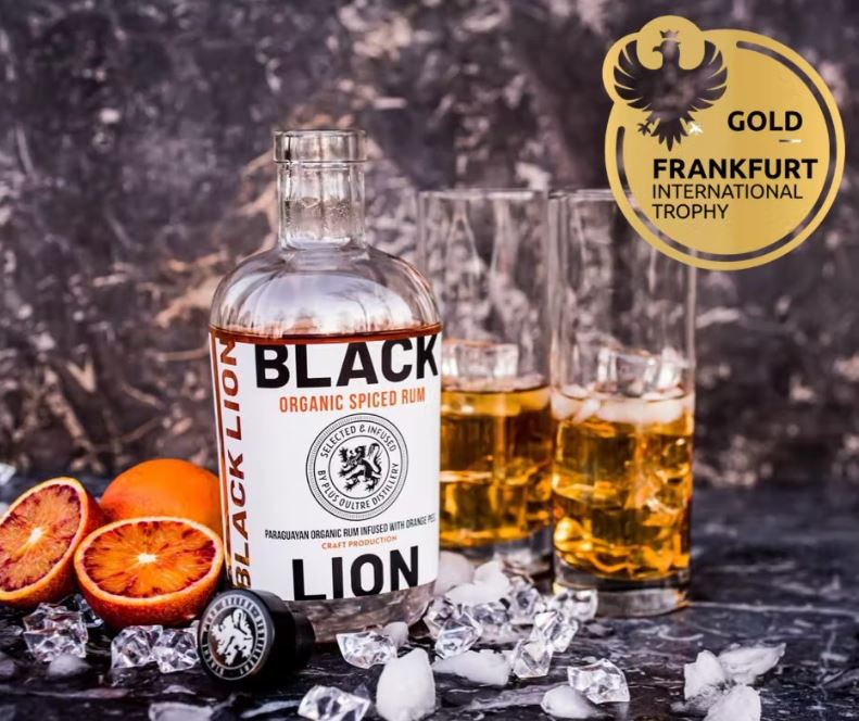 Plus Oultre Distillery Black Lion Organic Spice Rum 50cl