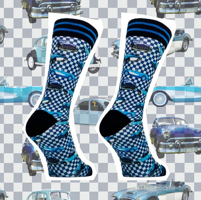 Sock My Feet Giftbox Heren My Retro Cars Boxer + Sokken