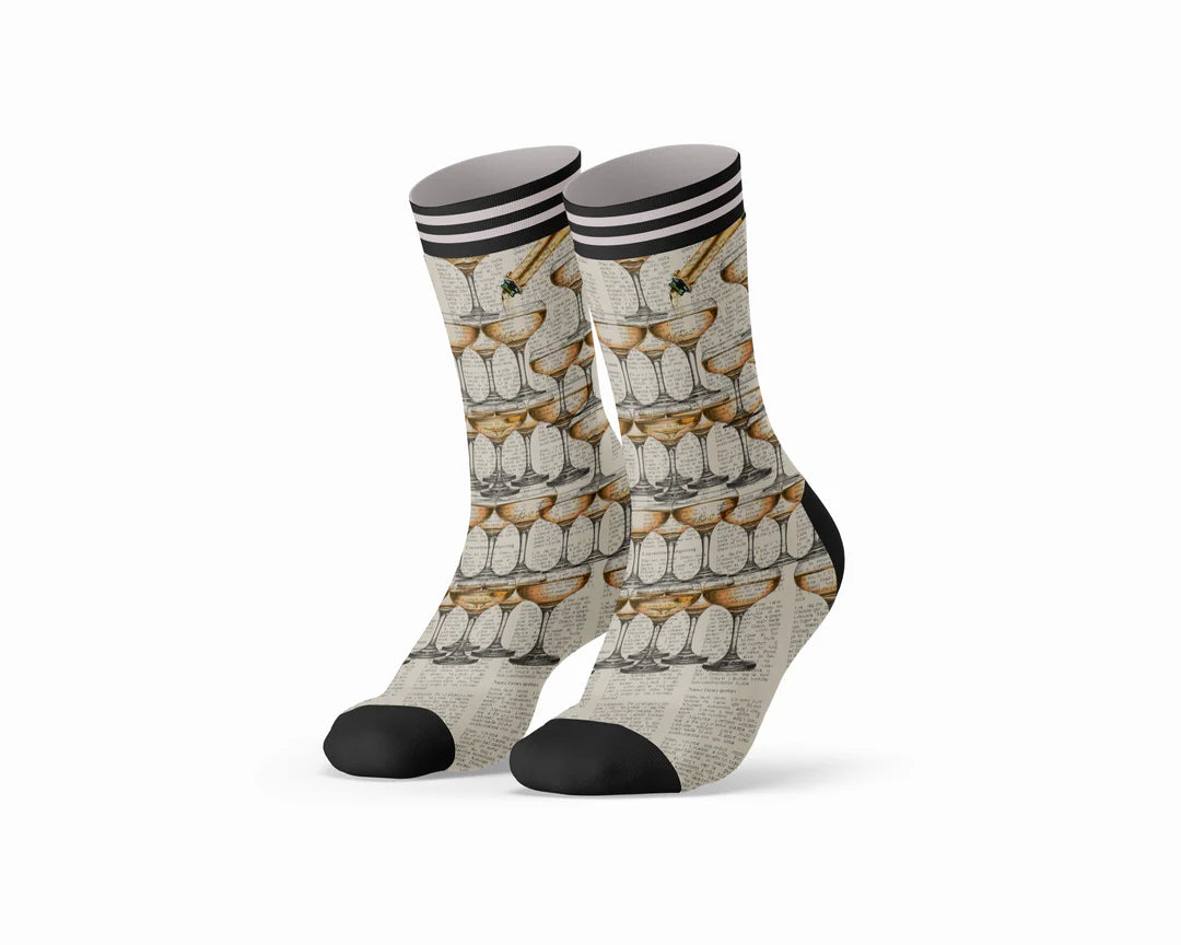 Sock My Feet Herensokken 3-pack Sock My bubbles - 1 print + 2 effen