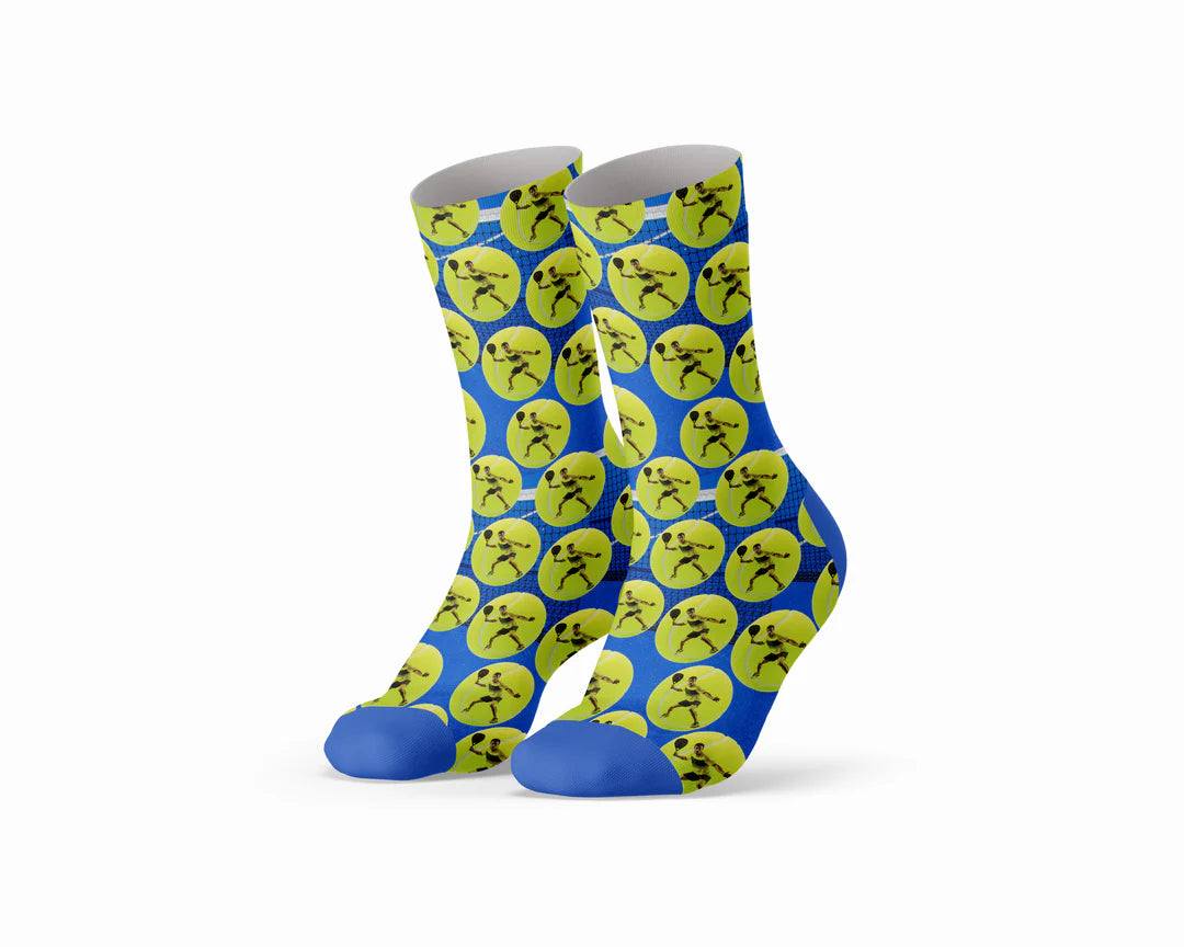 Sock My Feet Herensokken 3-pack Sock My Padel - 1 print + 2 effen