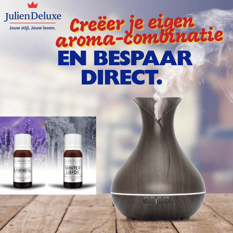 Aroma diffuser met etherische olie