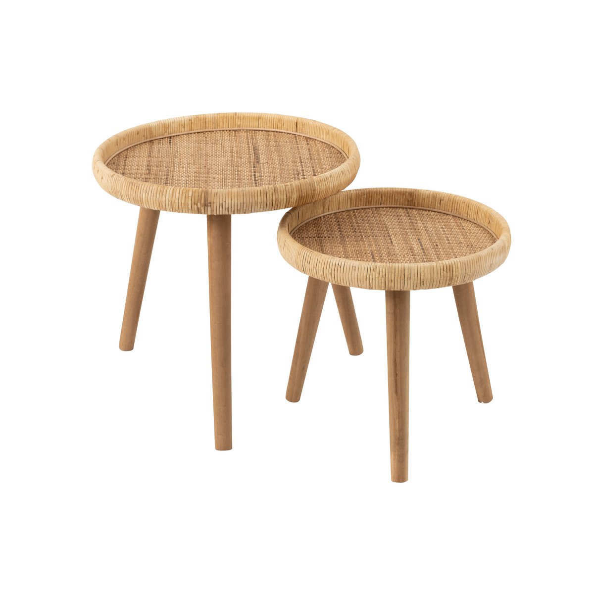 J-Line tafel Lurne - hout - naturel