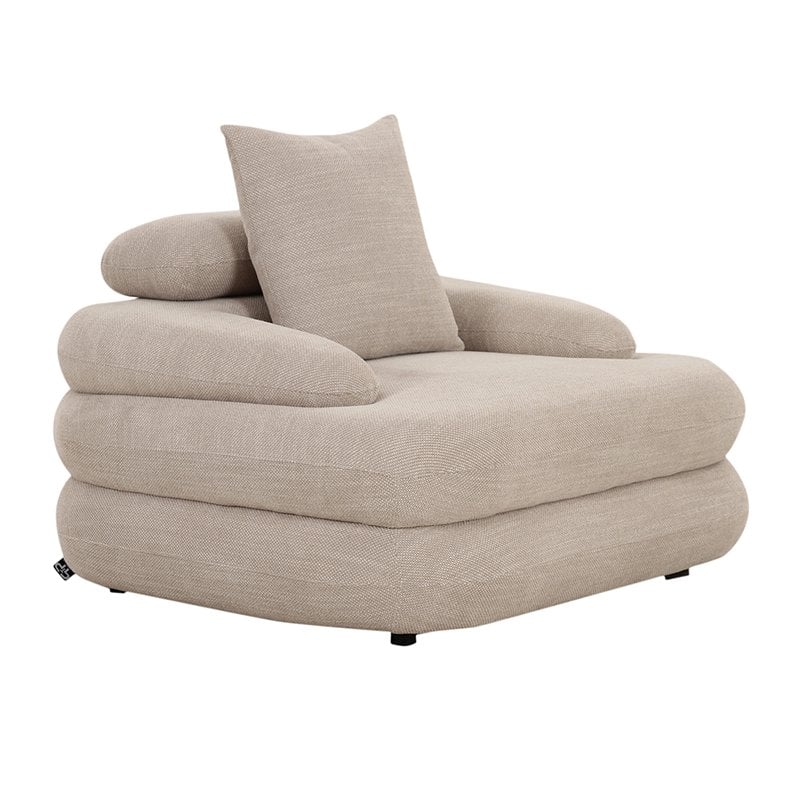 Cairo Loungestoel Beige