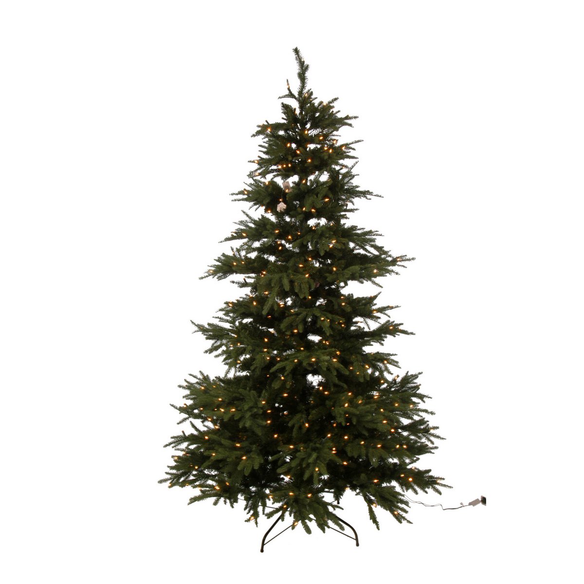 J-Line Kerstboom+Led Lichtjes Extra Plastiek Groen