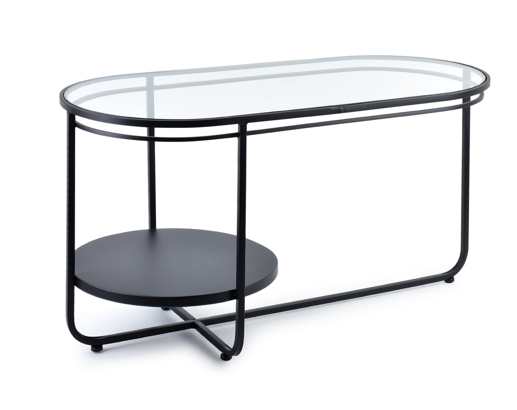 CEDRIC Tafel 90x42xh48cm zwart