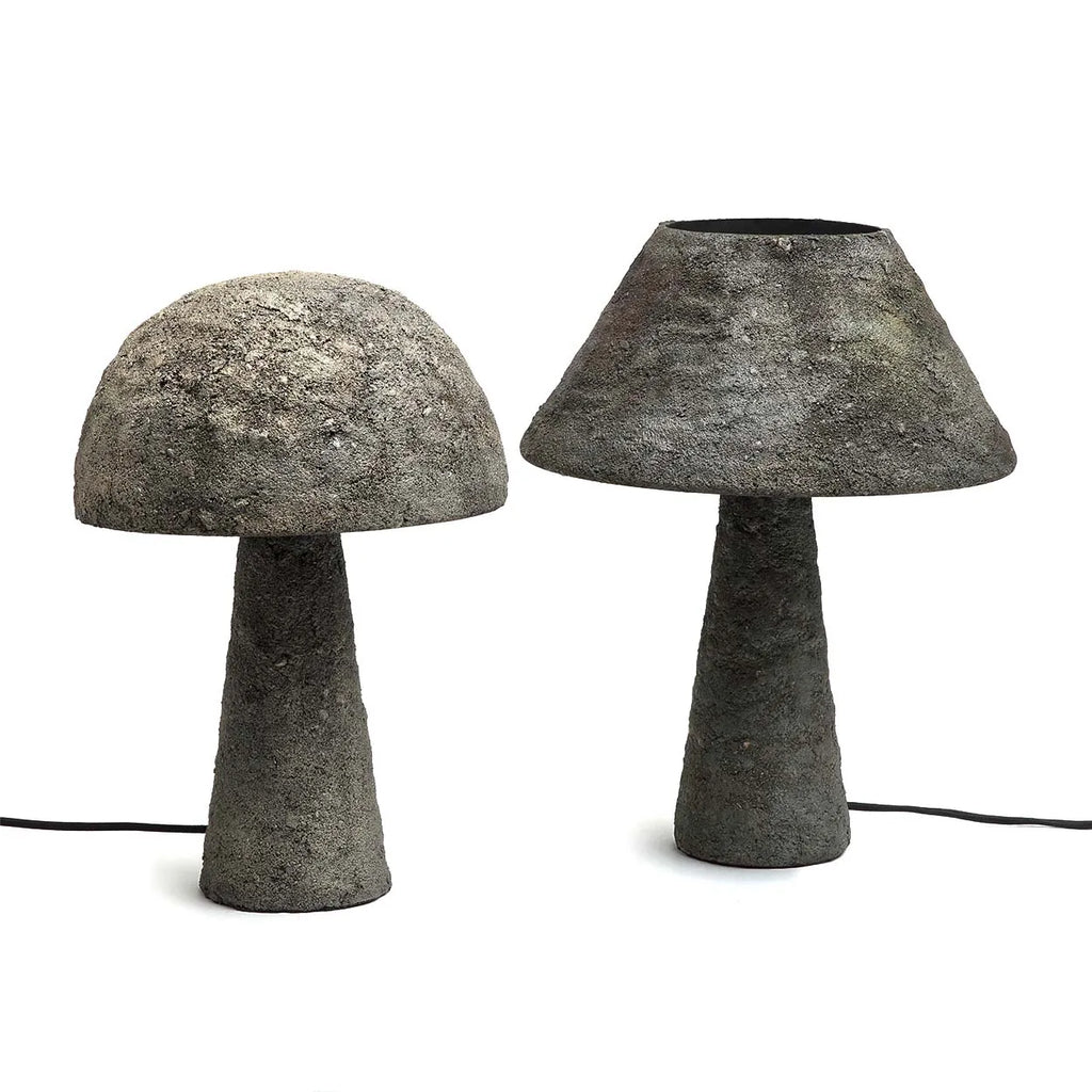 De Concrete Mushroom Tafellamp