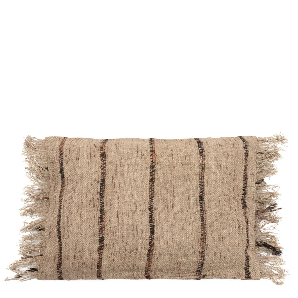 De Oh My Gee Kussenhoes - Beige Black - 30x50