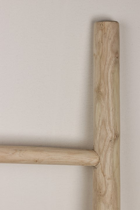 Decoratieve ladder - 35-45x5x150 - Naturel - Teak