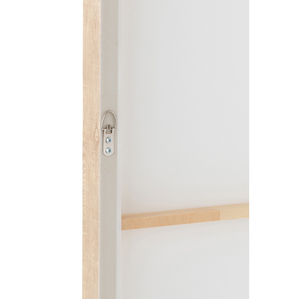 J-Line Wanddecoratie Yak Hoofd Hout/Polyresin Wit/Beige