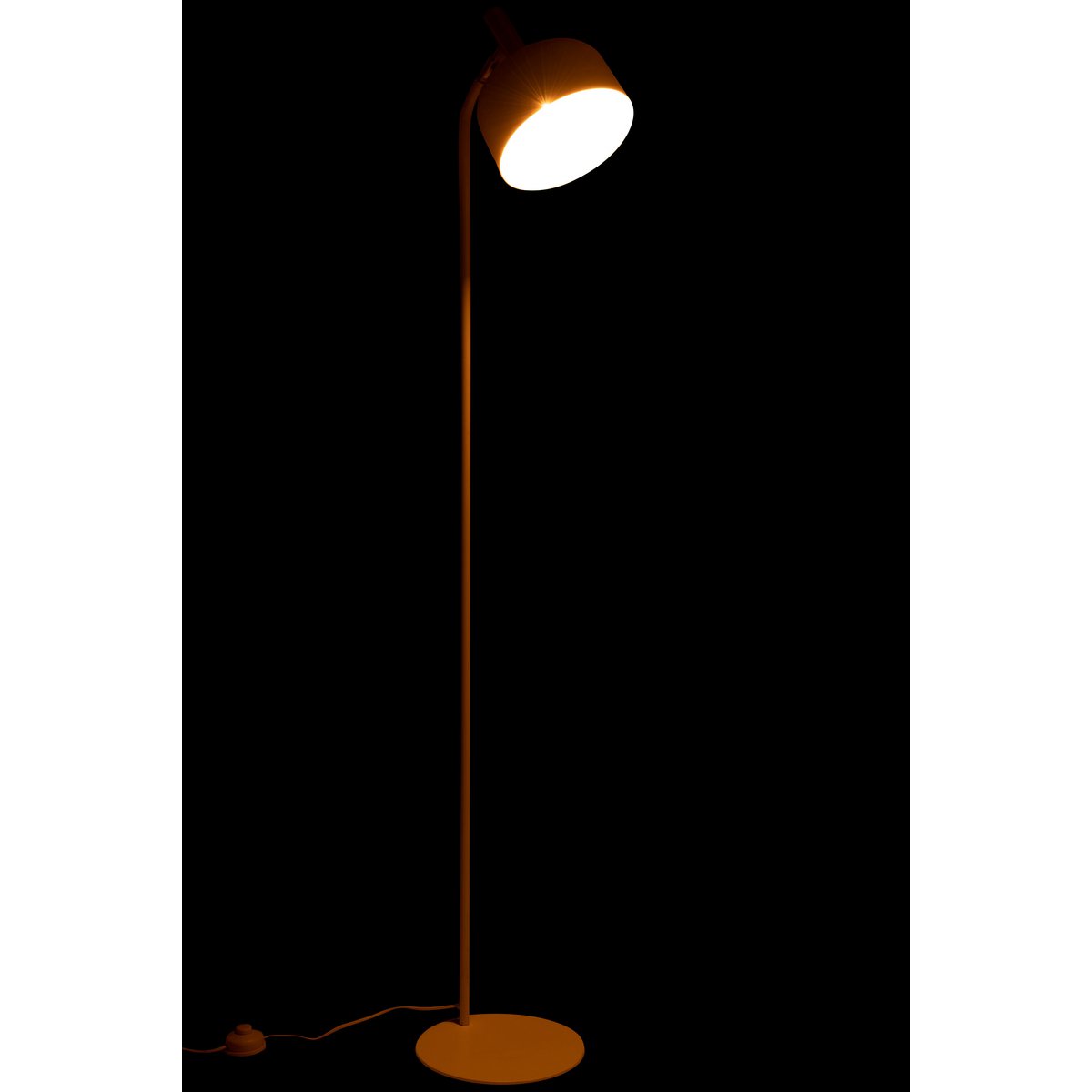 J-Line staanlamp Tilt - metaal - wit/goud