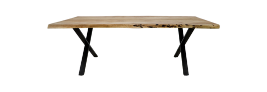 Eettafel SoHo - 240x100 cm - acacia/ijzer