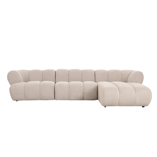 Bank New York 4-zits (Rechter Lounge) Beige