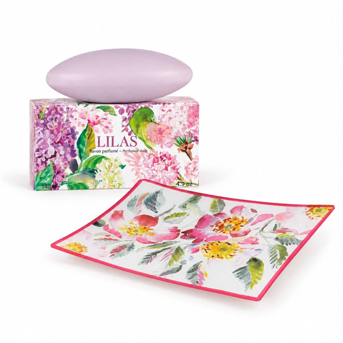 Fragonard Lilas Zeep & Eglantine Zeepschaaltje Cadeauset