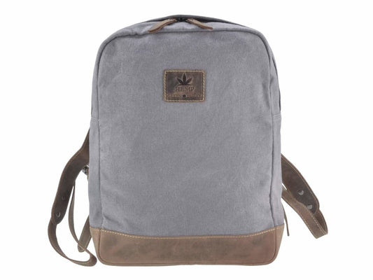 Greenburry Rugzak Vintage 28x36cm lichtgrijs - Julien Deluxe