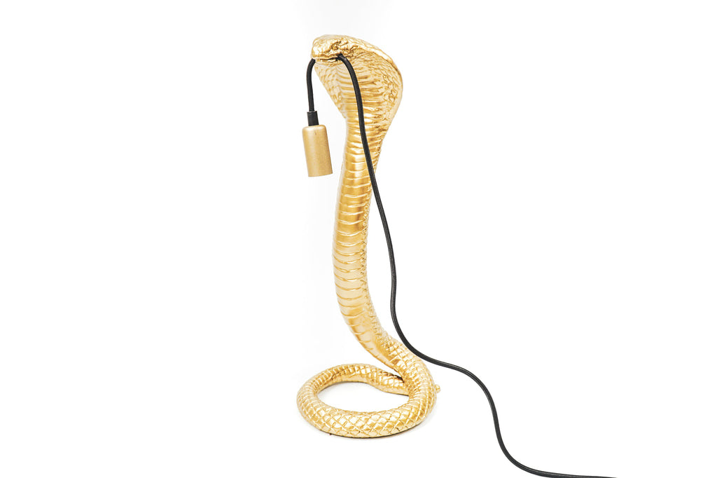 HV Snake Lamp Goud - E14 20x20x49cm