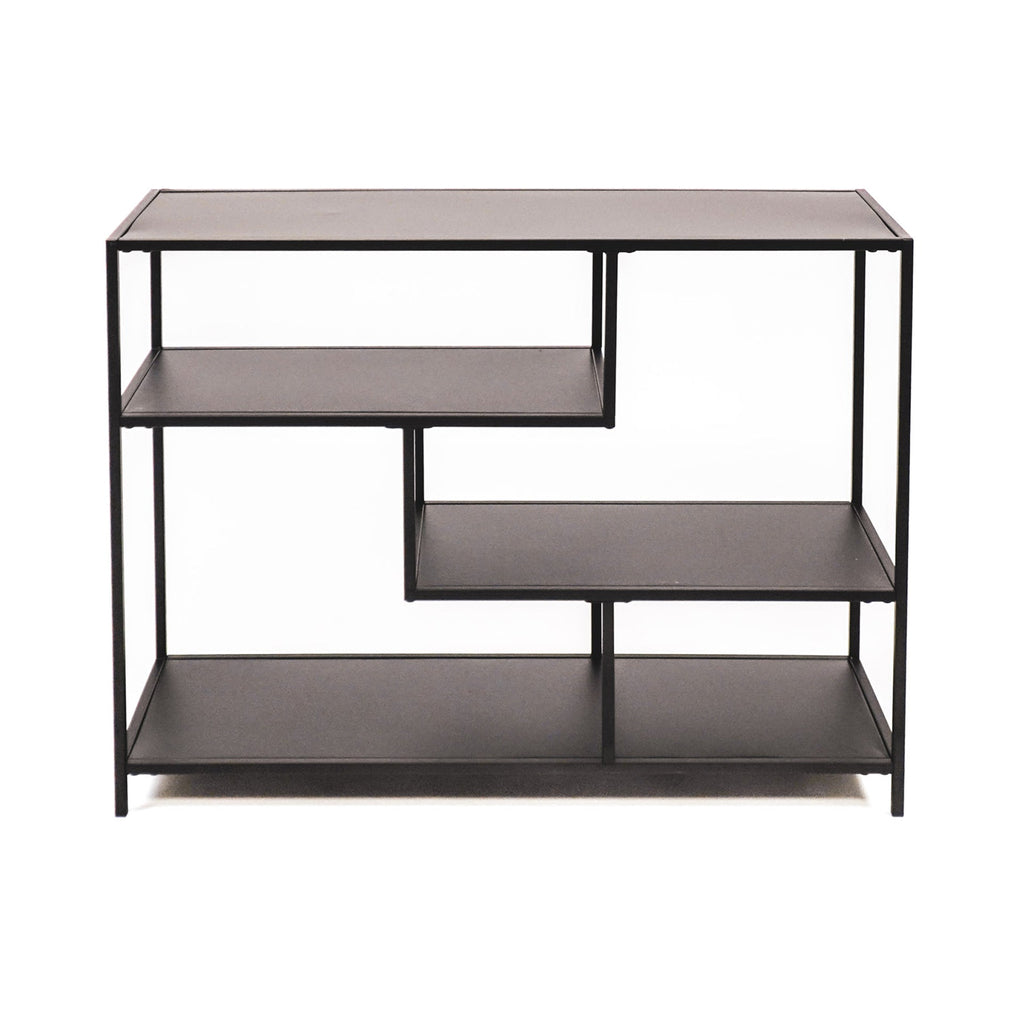 HV Styling Dressoir - Metaal - Zwart - 100x35x75cm