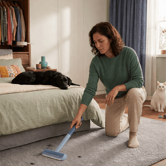 iziStick │ 3-in-1 Reinigingsstick tegen Huisdierharen, Stof & Vuil