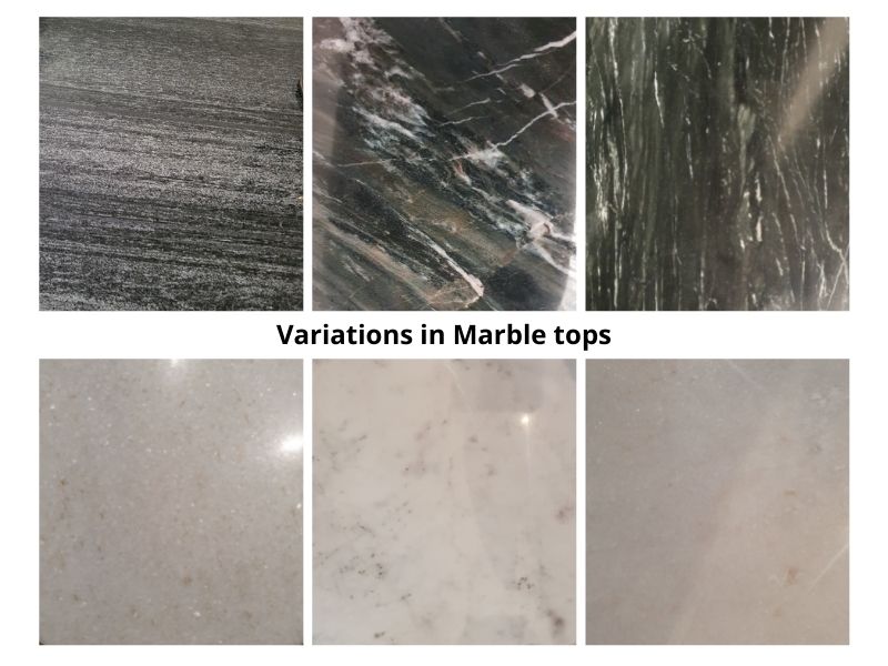 Jacky Marble Black 110 cm