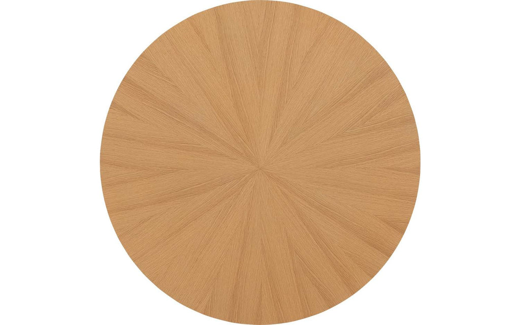 Julia 120x120 Eetkamertafel Rond Eiken Naturel